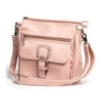 TacticaTTPRGB006PKDesignerConcealCarryPurseBlushPinkShoulderAmbid