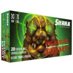 Sierra A150702 Prairie Enemy  243 Win 70 gr 3450 fps Sierra BlitzKing 20 Bx/10 Cs