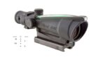 Trijicon 100416 ACOG  Matte Black 3.5x35mm Illuminated Green Crosshair 300 Blk BDC Reticle