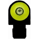XS Sights RV0003N3Y Big Dot Revolver Front Sight- Smith & Wesson  Black | Green Tritium Yellow Outline Front Sight