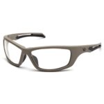 PyramexSafetyHowitzerTanFrameClearAntiFogLens