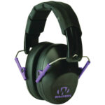 Walker's GWPFPM1BKPU Pro Low Profile Passive Muff Polymer 22 dB Over the Head Black Adult