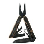 Real Avid AVAR15T AR15  440C SS Part Serrated Blade Black G10 Handle AR Platform
