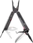 Real Avid AVGTMAX Gun Tool Max Black 3.25 440 Stainless Steel Plain G10 Black Handle