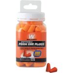 Walker's GWPFP50PK Foam Ear Plugs  Foam 33 dB Orange 50 Pair