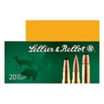 Sellier & Bellot SB76254RA Rifle  7.62x54mmR 180 gr 2579 fps Full Metal Jacket (FMJ) 20 Bx/20 Cs