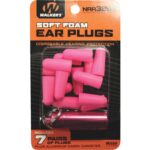 Walker's GWPPLGCANPK Foam Ear Plugs  Foam 32 dB In The Ear Pink Adult 7 Pair