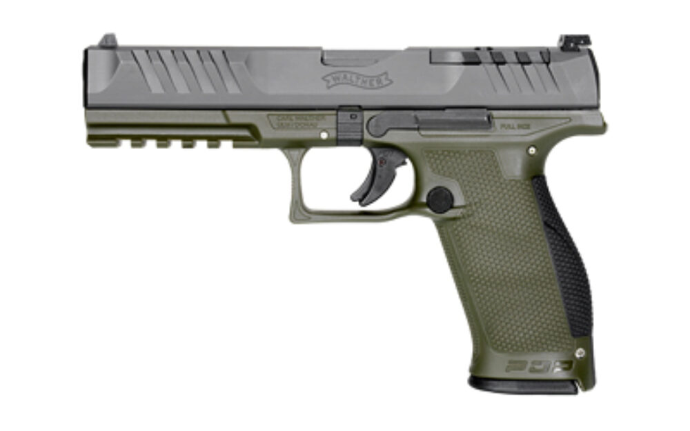 Walther Arms 2858398 PDP Optic Ready 9mm Luger 5 18+1 Black Steel Slide Performance Duty Textured Polymer Grip (Full Size) Walther Arms 2858398 PDP Optic Ready 9mm Luger 5 18+1 Black Steel Slide Performance Duty Textured Polymer Grip (Full Size)