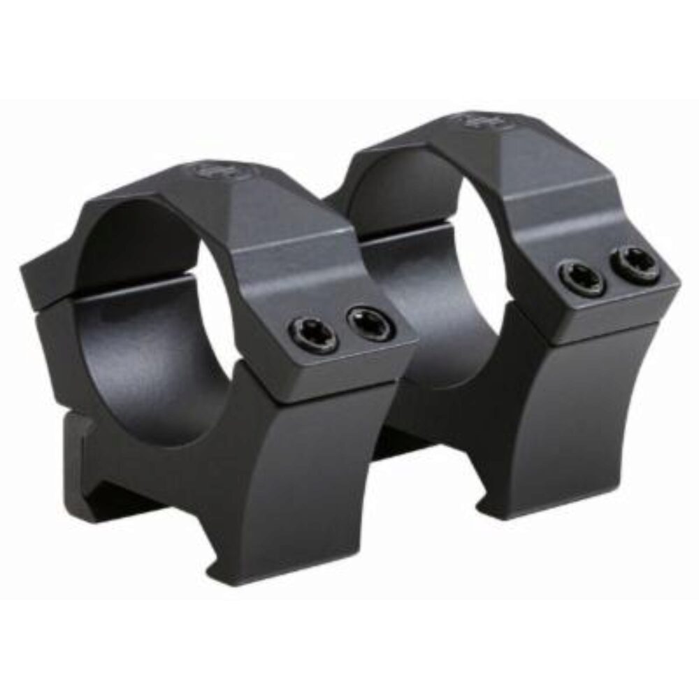 Sig Sauer Electro-Optics SOA10018 Alpha1 Hunting Scope Ring Set For Rifle Weaver Extra High 34mm Tube 0 MOA Black Powder Coated Aluminum