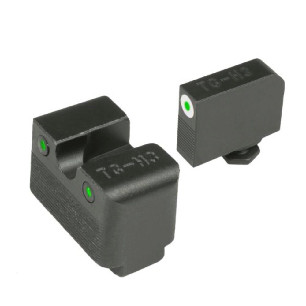 TruGlo TG231MP2W Tritium Pro Black | Green Tritium White Outline Front Sight Green Tritium Rear Sight TruGlo TG231MP2W Tritium Pro Black | Green Tritium White Outline Front Sight Green Tritium Rear Sight