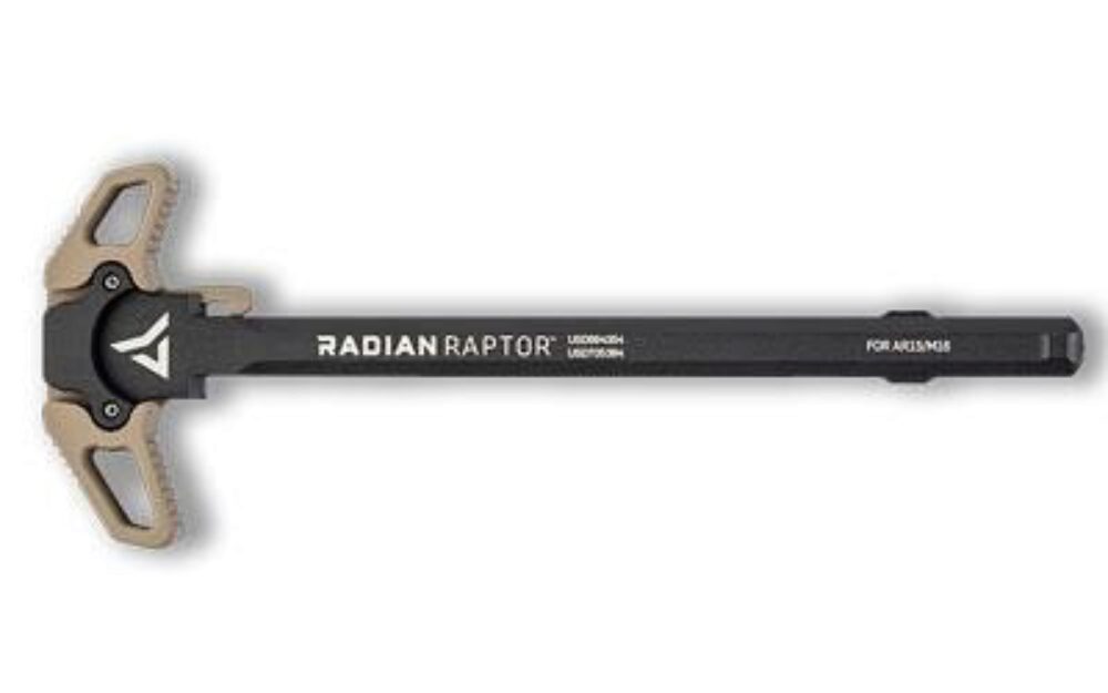 Radian Weapons R0003 Raptor  Ambi Charging Handle, FDE, Fits Mil-Spec AR-15/M16 Platform