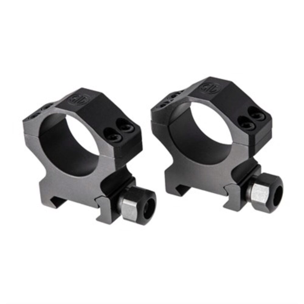 Sig Sauer Electro-Optics SOA10020 Alpha1 Hunting Scope Ring Set For Rifle Weaver Medium 1 Tube 0 MOA Black Powder Coated Aluminum Sig Sauer Electro-Optics SOA10020 Alpha1 Hunting Scope Ring Set For Rifle Weaver Medium 1 Tube 0 MOA Black Powder Coated Aluminum