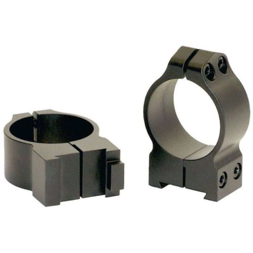 Warne 15BM Maxima Scope Ring Set Fixed For Rifle CZ 550/557 Dovetail High 30mm Tube Matte Black Steel
