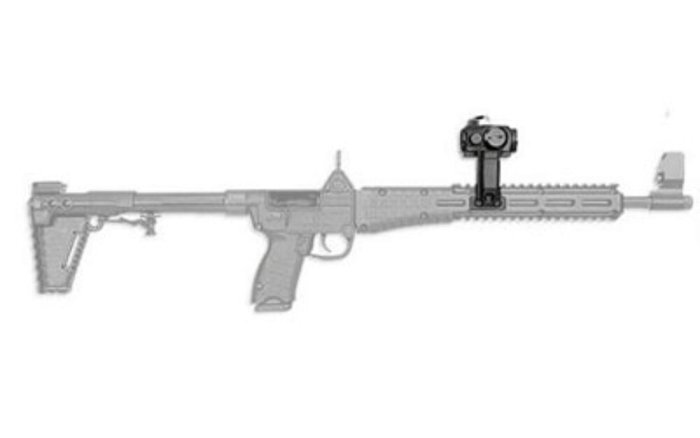 Midwest Industries MIG2SUBT2 Gen2 Sub 2000 Mini Optic Mount Matte Black Midwest Industries MIG2SUBT2 Gen2 Sub 2000 Mini Optic Mount Matte Black