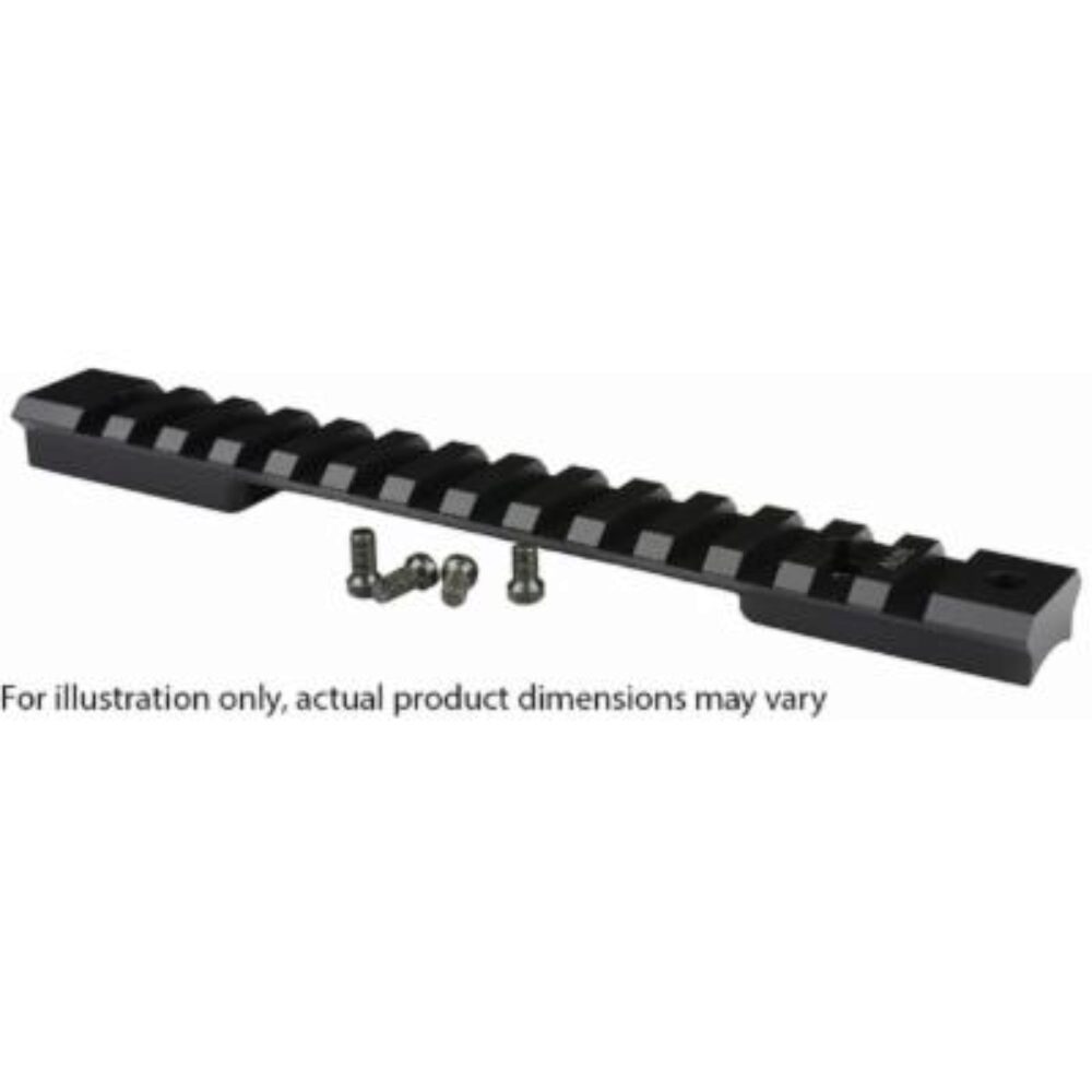 Warne 7664-20MOA Mountain Tech Tactical Rail Black Anodized Aluminum Fits Savage 110 HS Precision/New 110 Picatinny/Weaver Mount Short Action 20 MOA