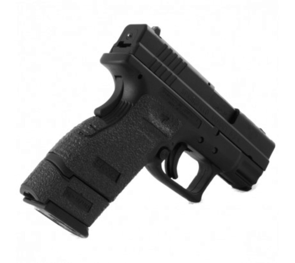 Talon Grips 203R Adhesive Grip Textured Black Rubber for Springfield XD Subcompact 9,40 Talon Grips 203R Adhesive Grip Textured Black Rubber for Springfield XD Subcompact 9,40