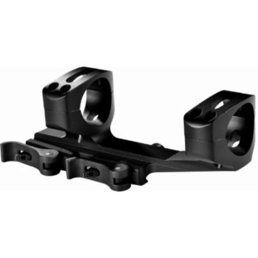 Warne QDXSKEL34TW X-SKEL Scope Mount/Ring Combo Quick Detach Black Anodized 34mm Tube