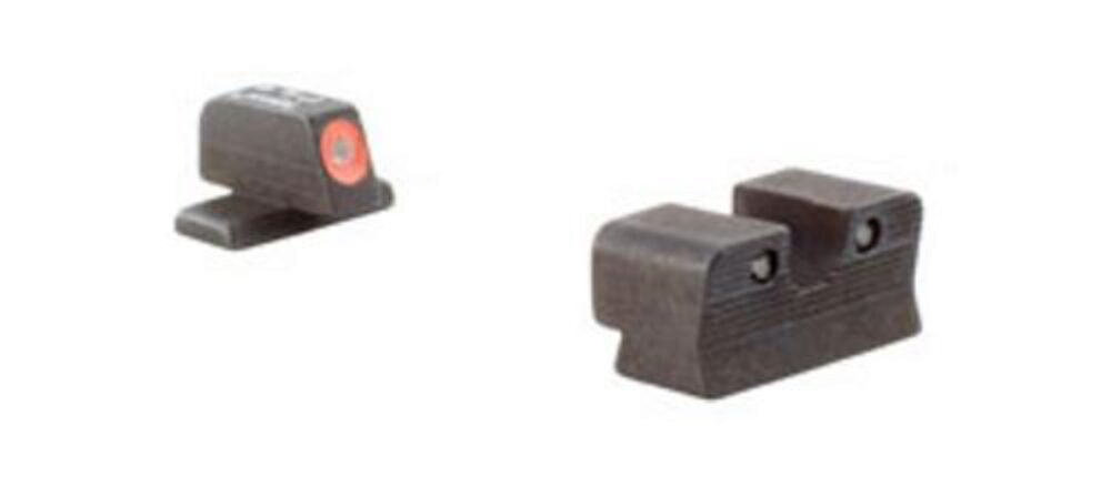 Trijicon 600866 HD XR Night Sights- for SIg Sauer #8 Front/#8 Rear  Black | Green Tritium Orange Outline Front Sight Green Tritium Black Outline Rear Sight Trijicon 600866 HD XR Night Sights- for SIg Sauer #8 Front/#8 Rear  Black | Green Tritium Orange Outline Front Sight Green Tritium Black Outline Rear Sight