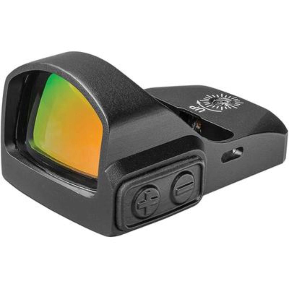 TruGlo TGTG8100B4 Tru-Tec Micro Universal 23x17mm 3 MOA Red Dot Black Hardcoat Anodized compatible with Ruger 10-22