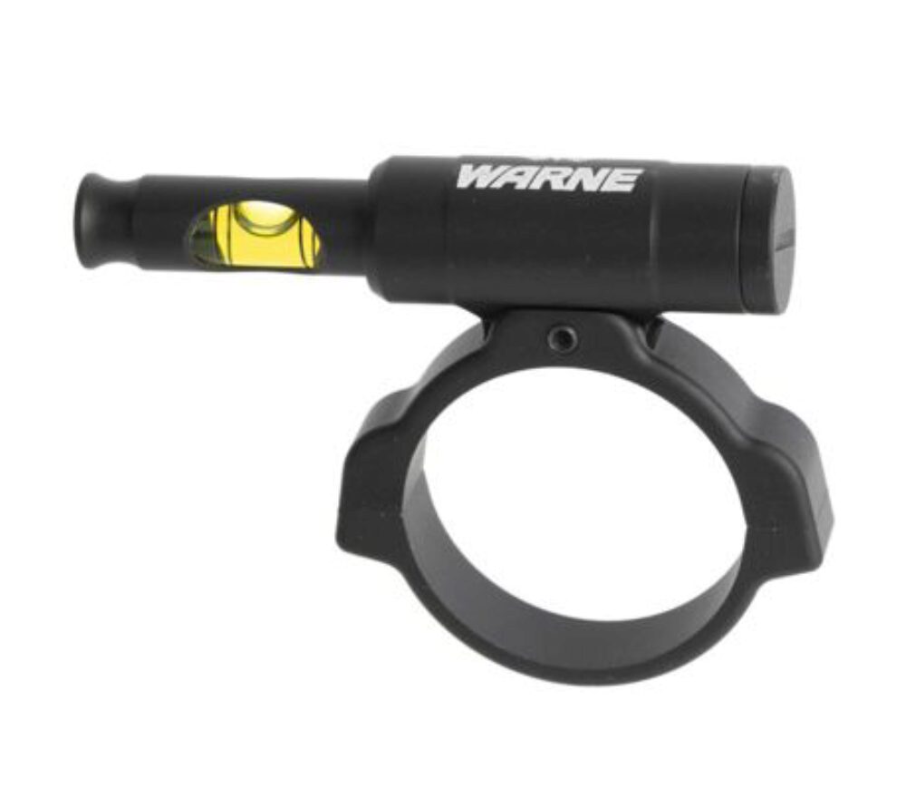 Warne USL34 Universal Scope Level 34mm Tube Diameter Universal Aluminum Black Warne USL34 Universal Scope Level 34mm Tube Diameter Universal Aluminum Black