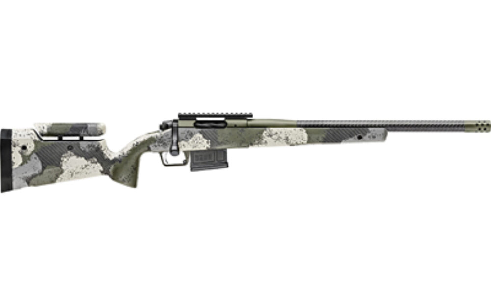 Springfield Armory BAW920308CFGA 2020 WayPoint  308 Win,7.62x51mm NATO 5+1 20 CF Evergreen Camo Hybrid Profile w/Adj Cheek Comb & M-LOK Stock Mil-Spec Green Cerakote Right Hand