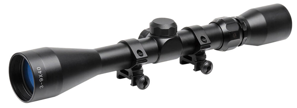 TruGlo TG-85394XB Buckline  Black Anodized 3-9x 40mm 1 Tube BDC Reticle