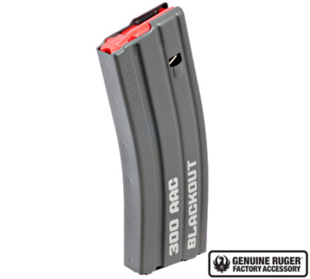 Ruger 90526 AR-556 30rd Magazine Fits Ruger AR-556/SR-556 Takedown 300 Blackout Black Ruger 90526 AR-556 30rd Magazine Fits Ruger AR-556/SR-556 Takedown 300 Blackout Black