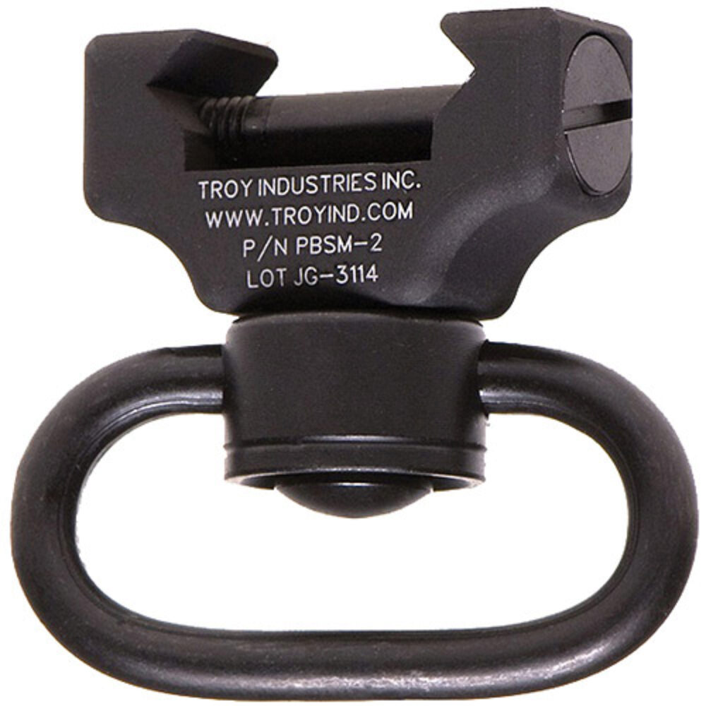 Troy Ind SMOUPBS00BT00 QD360 Mount With Swivel Push Button Black Steel Troy Ind SMOUPBS00BT00 QD360 Mount With Swivel Push Button Black Steel