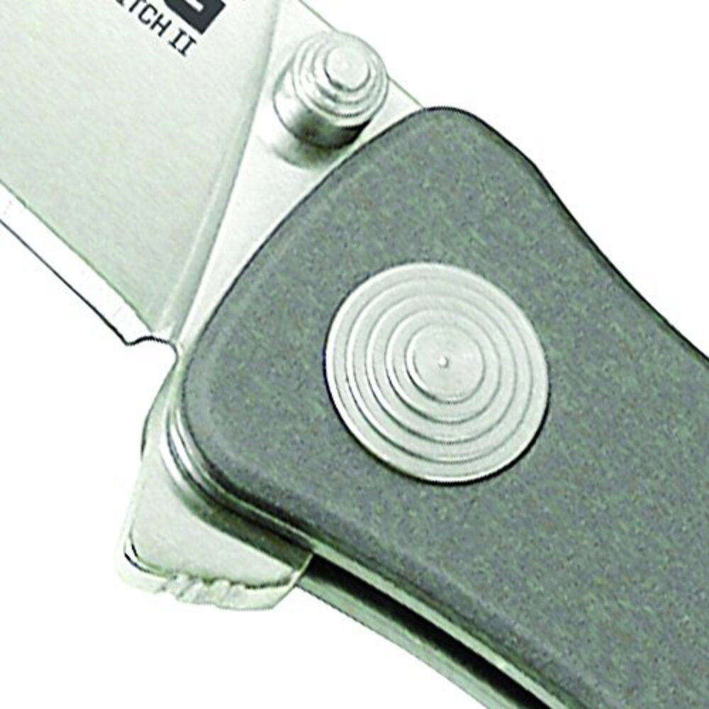 S.O.G SOGTWI8CP Twitch II 2.65 Folding Drop Point Plain Satin AUS-8A SS Blade Gray Anodized Aluminum Handle Includes Belt Clip S.O.G SOGTWI8CP Twitch II 2.65 Folding Drop Point Plain Satin AUS-8A SS Blade Gray Anodized Aluminum Handle Includes Belt Clip