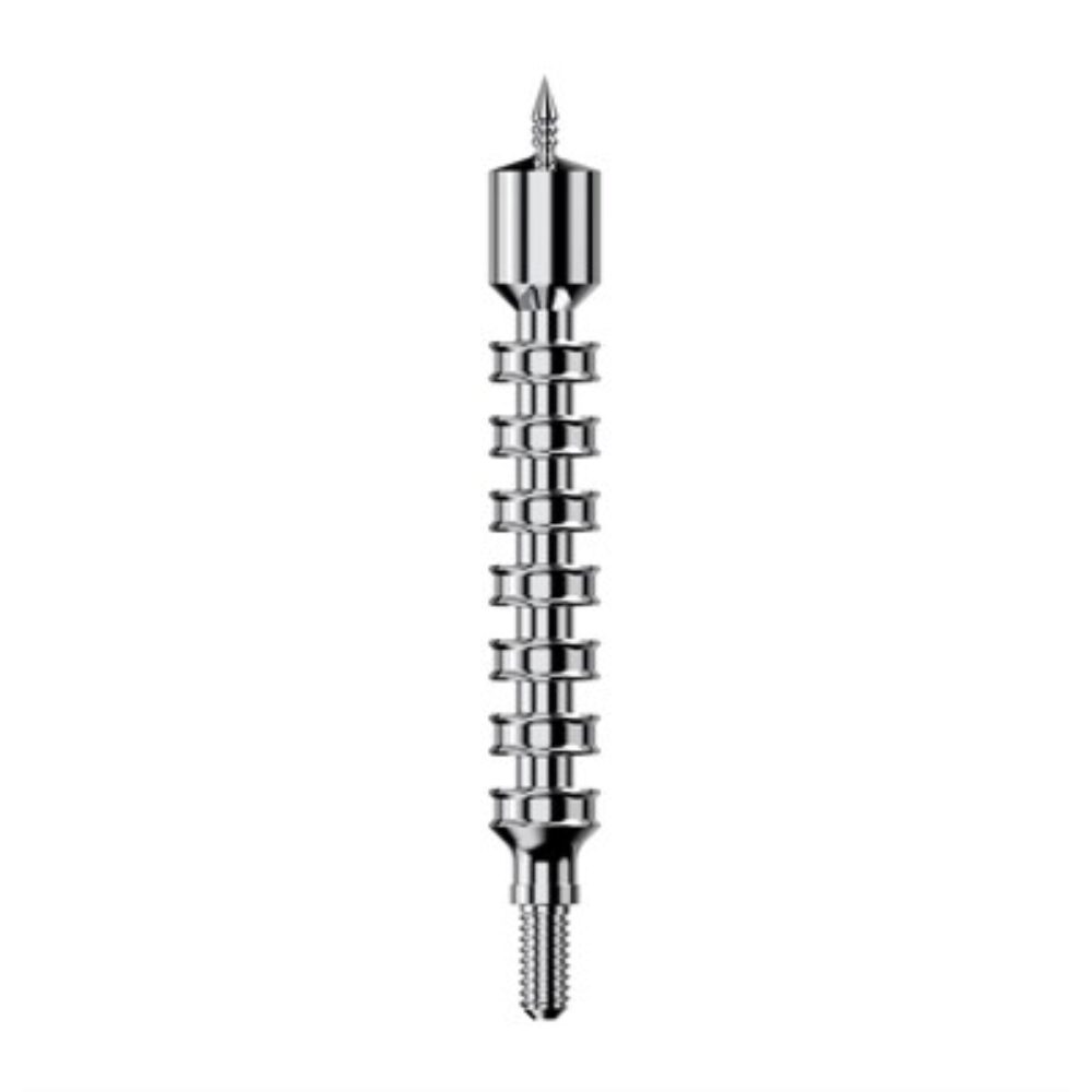 Real Avid AVBMJAG9MM Bore-Max Speed Jag 9mm/380 Cal Pistol Firearm Nickel-Plated Includes 25 Speed Patches
