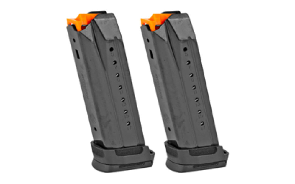 Ruger 90691 Security-9 Value Pack 17rd Magazine Fits Ruger Security-9 9mm Luger Black Oxide 2 Pack