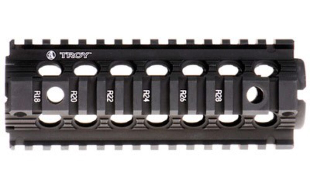Troy Ind SRAIMRFD7BT00 Drop In 7 Carbine Length Black Anodized for AR-15, M4 Troy Ind SRAIMRFD7BT00 Drop In 7 Carbine Length Black Anodized for AR-15, M4