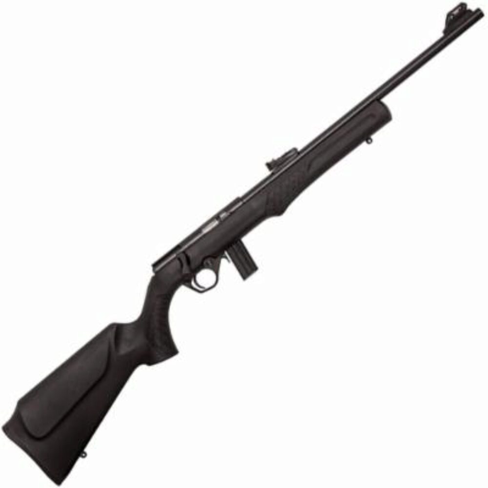 Rossi RB22W2111 RB22  Bolt Action 22 WMR 5+1 21, Black, Blued Barrel/Rec, Fixed Synthetic Stock, Weaver Scope Mount Rossi RB22W2111 RB22  Bolt Action 22 WMR 5+1 21, Black, Blued Barrel/Rec, Fixed Synthetic Stock, Weaver Scope Mount