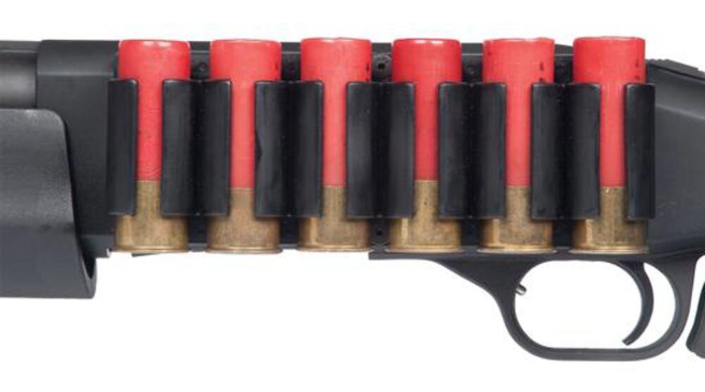 TacStar 1081158 SideSaddle  Mossberg 930, 935 12 Gauge 6 Rounds Black Polymer w/Aluminum Mounting Plate