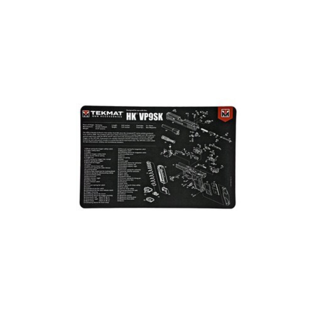 TekMat TEKR17HKVP9SK HK VP9SK Cleaning Mat Black/White Rubber 17 Long HK VP9SK Parts Diagram TekMat TEKR17HKVP9SK HK VP9SK Cleaning Mat Black/White Rubber 17 Long HK VP9SK Parts Diagram