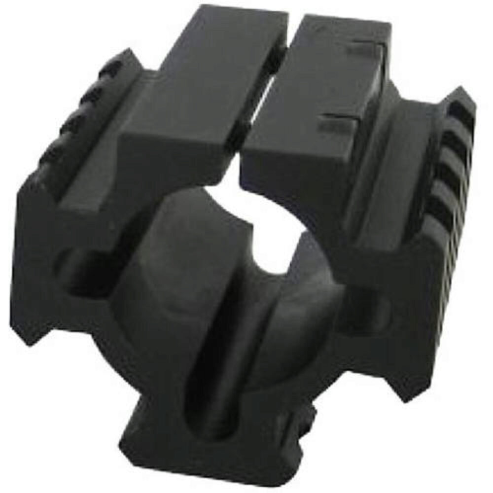 TacStar 1081100 Shotgun Rail Mount Black 1.80 Long