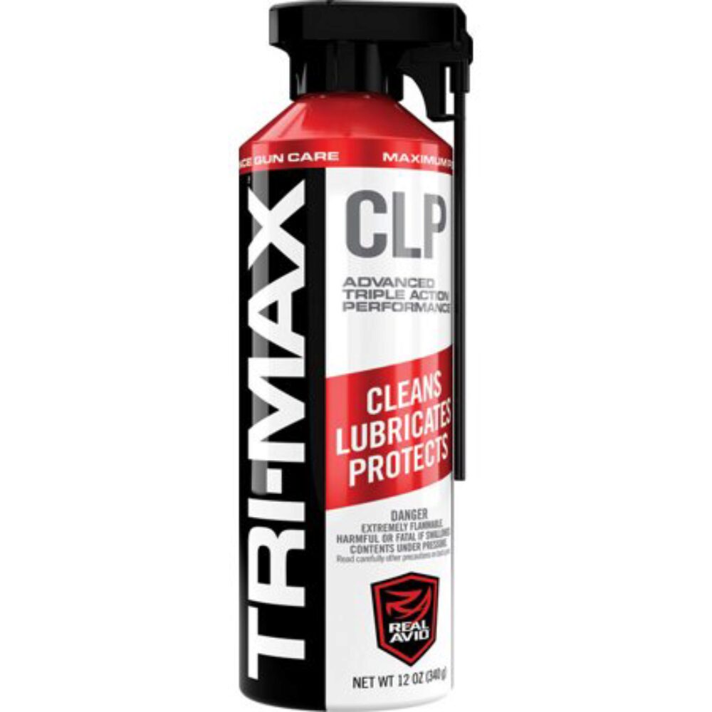 Real Avid AVCLP12A Tri-Max CLP Cleans, Lubricates, Protects 12 oz Aerosol