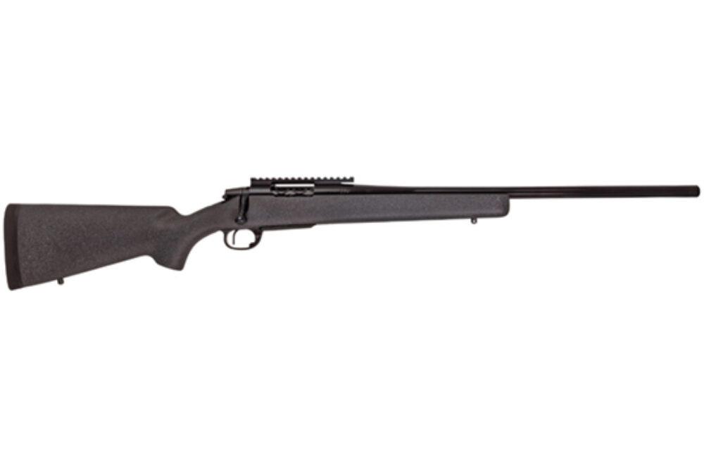 Remington Firearms (New) R68889 Alpha 1 Hunter 7mm Rem Mag 3+1 24 Fluted, Satin Black Barrel/Rec, Gray Speckled AG Composite Carbon Fiber with Pachmyer Recoil Pad, Timney Elite Hunter Trigger