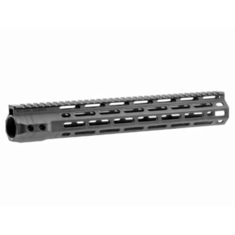 Wilson Combat TRMLOK14 M-LOK Rail  AR-15 Black Hardcoat Anodized 6005A-T5 Aluminum 13.80 M-LOK
