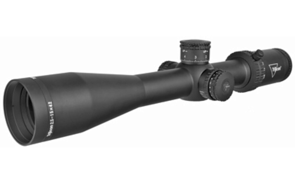 Trijicon 2900034 Credo  Matte Black 2.5-15x42mm 30mm Tube LED Illuminated Red MRAD Center Dot Reticle