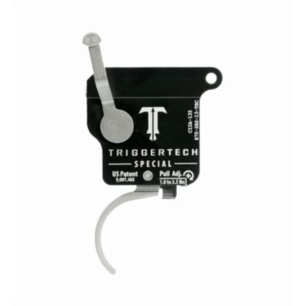 TriggerTech R70SBS13TBC Special Single-Stage Traditional Curved Trigger with 1-3.50 lbs Draw Weight for Remington 700 Right TriggerTech R70SBS13TBC Special Single-Stage Traditional Curved Trigger with 1-3.50 lbs Draw Weight for Remington 700 Right