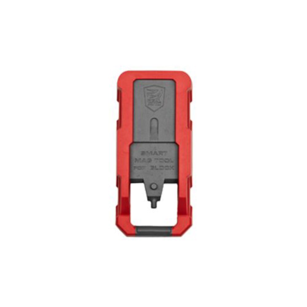 Real Avid AVGLOCKMT Smart Mag Tool Compatible w/Glock, Gray/Red Plastic Real Avid AVGLOCKMT Smart Mag Tool Compatible w/Glock, Gray/Red Plastic