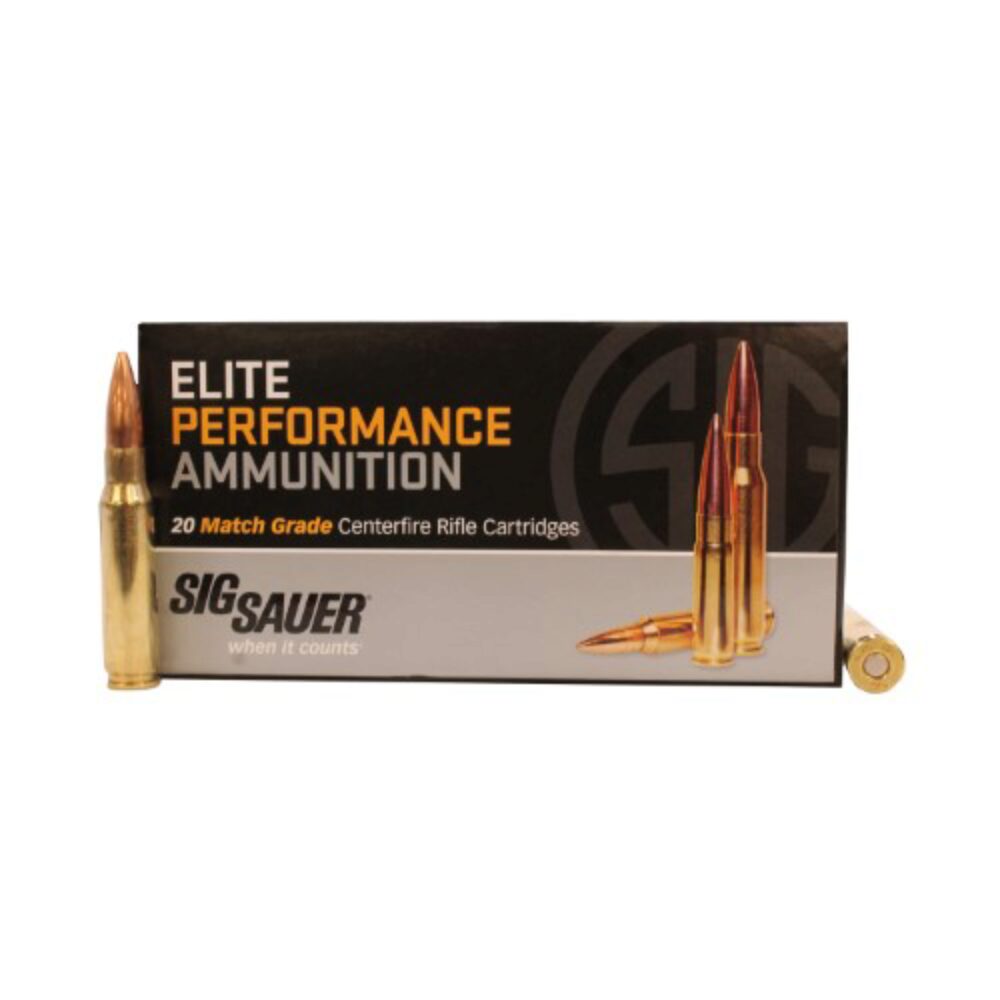 Sig Sauer E308M220 Marksman Elite 308 Win 175 gr 2600 fps Open Tip Match (OTM) 20 Bx/10 Cs Sig Sauer E308M220 Marksman Elite 308 Win 175 gr 2600 fps Open Tip Match (OTM) 20 Bx/10 Cs
