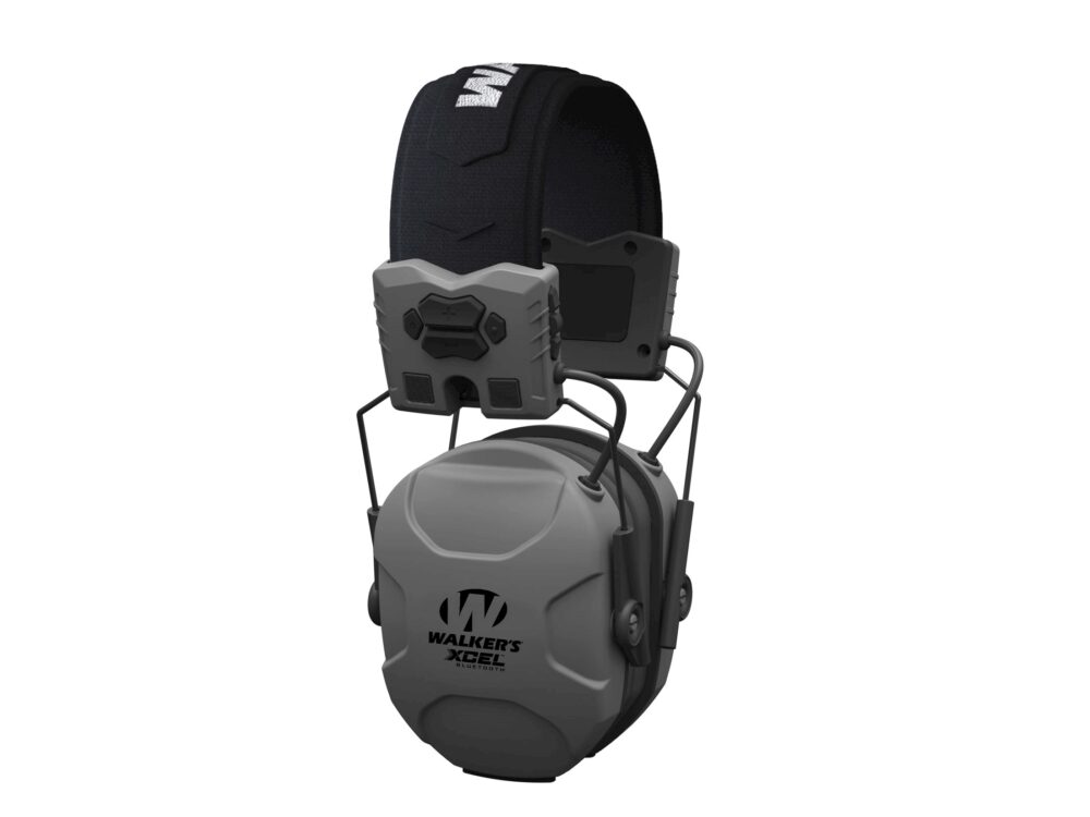Walker's GWPXSEMBT XCEL Advanced Digital Muff Polymer 26 dB Over the Head Gray/Black Adult Walker's GWPXSEMBT XCEL Advanced Digital Muff Polymer 26 dB Over the Head Gray/Black Adult