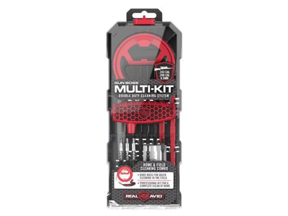 Real Avid AVGBMK243 Gun Boss Multi-Kit 6.5 Cal 243 Cal 260 Cal Rifle Real Avid AVGBMK243 Gun Boss Multi-Kit 6.5 Cal 243 Cal 260 Cal Rifle