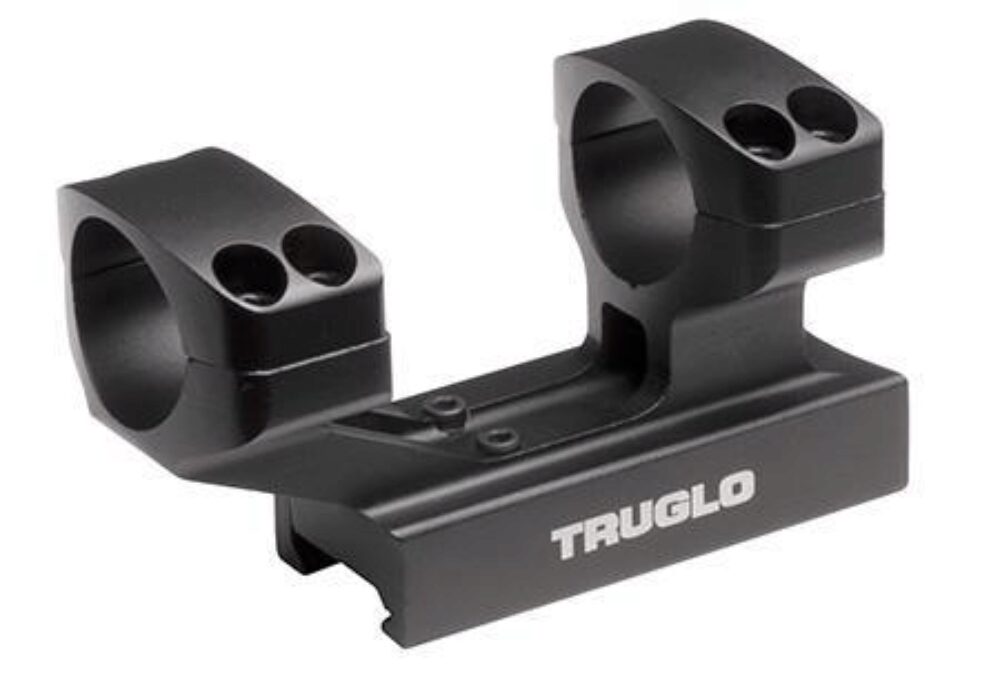 TruGlo TG8963B One-Piece Tactical Scope Mount Scope Mount/Ring Combo Black 1