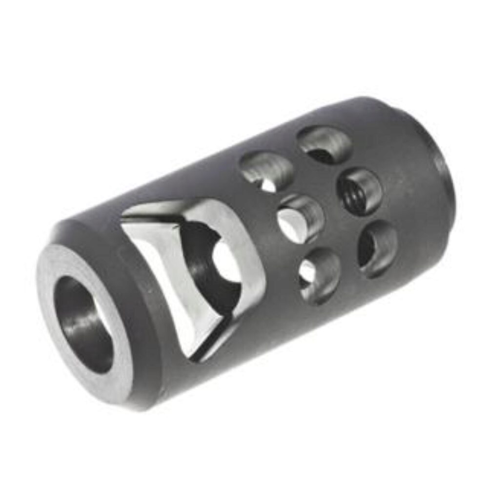 Ruger 90641 Muzzle Brake  Ruger American 450 Bushmaster,  11/16x24 tpi Threads, 2.20 OAL, 1 Diameter