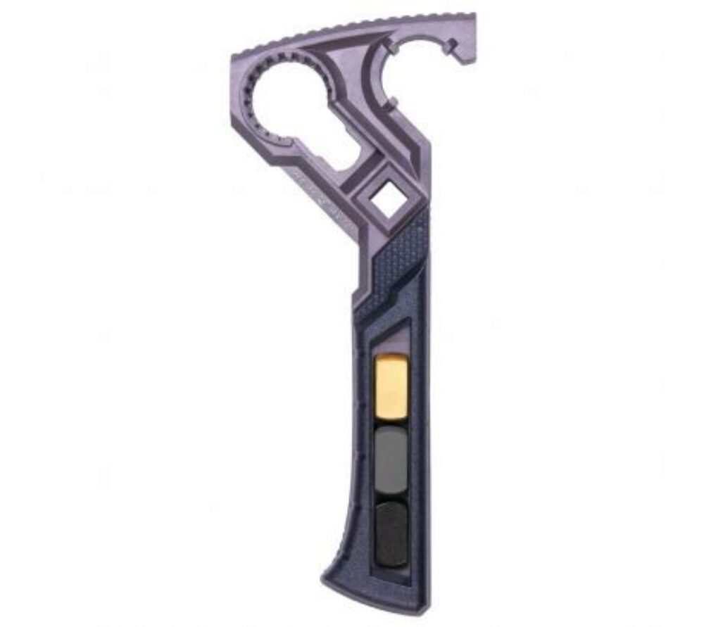 Real Avid AVAR15AMW Armorer's Master Wrench Black Stainless Steel AR Platforms Steel Handle