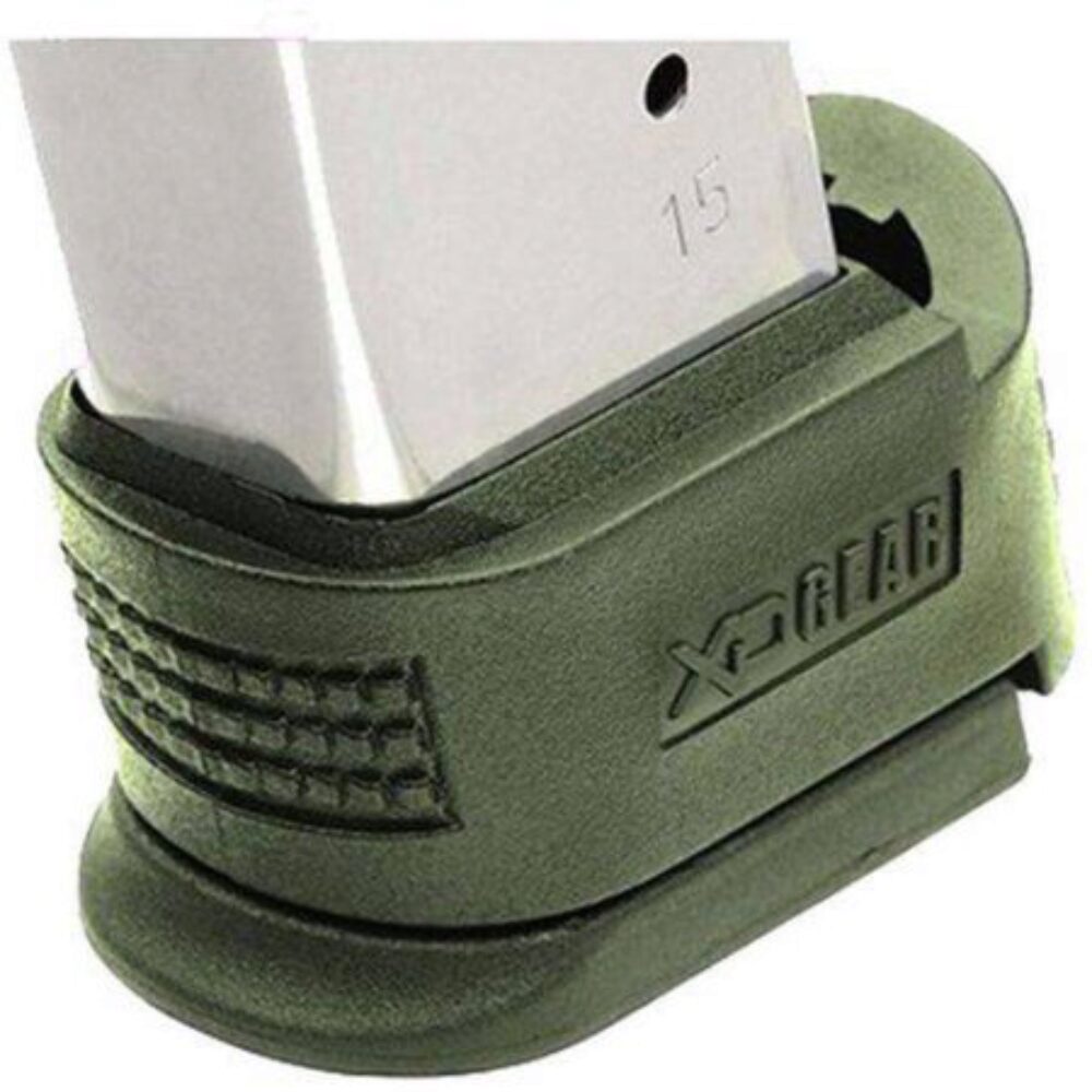 Springfield Armory XD5006 Mag Sleeve  made of Polymer with OD Green Finish & 1 Piece Design for 45 ACP Springfield XD Magazine