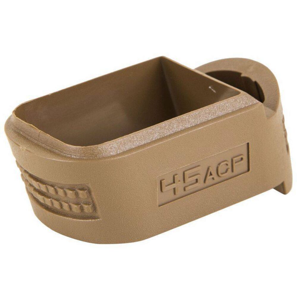Springfield Armory XD5007 Mag Sleeve  made of Polymer with Flat Dark Earth Finish & 1 Piece Design for 45 ACP Springfield XD Magazine